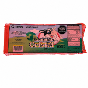 Queso Amarillo Cristal Cheddar - Todo Para El Perrero